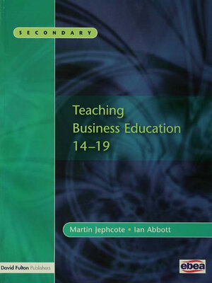 cover image of Teaching Business Education 14-19